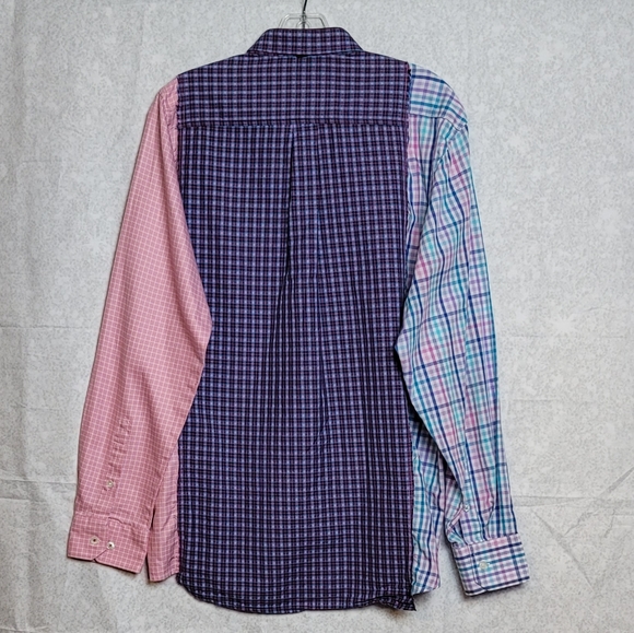 Upcycled Button Down Shirt - Picture 2 of 7